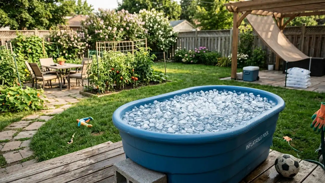 How Much Ice for an Ice Bath? The Exact Amount by Tub Size (+ Calculator)
