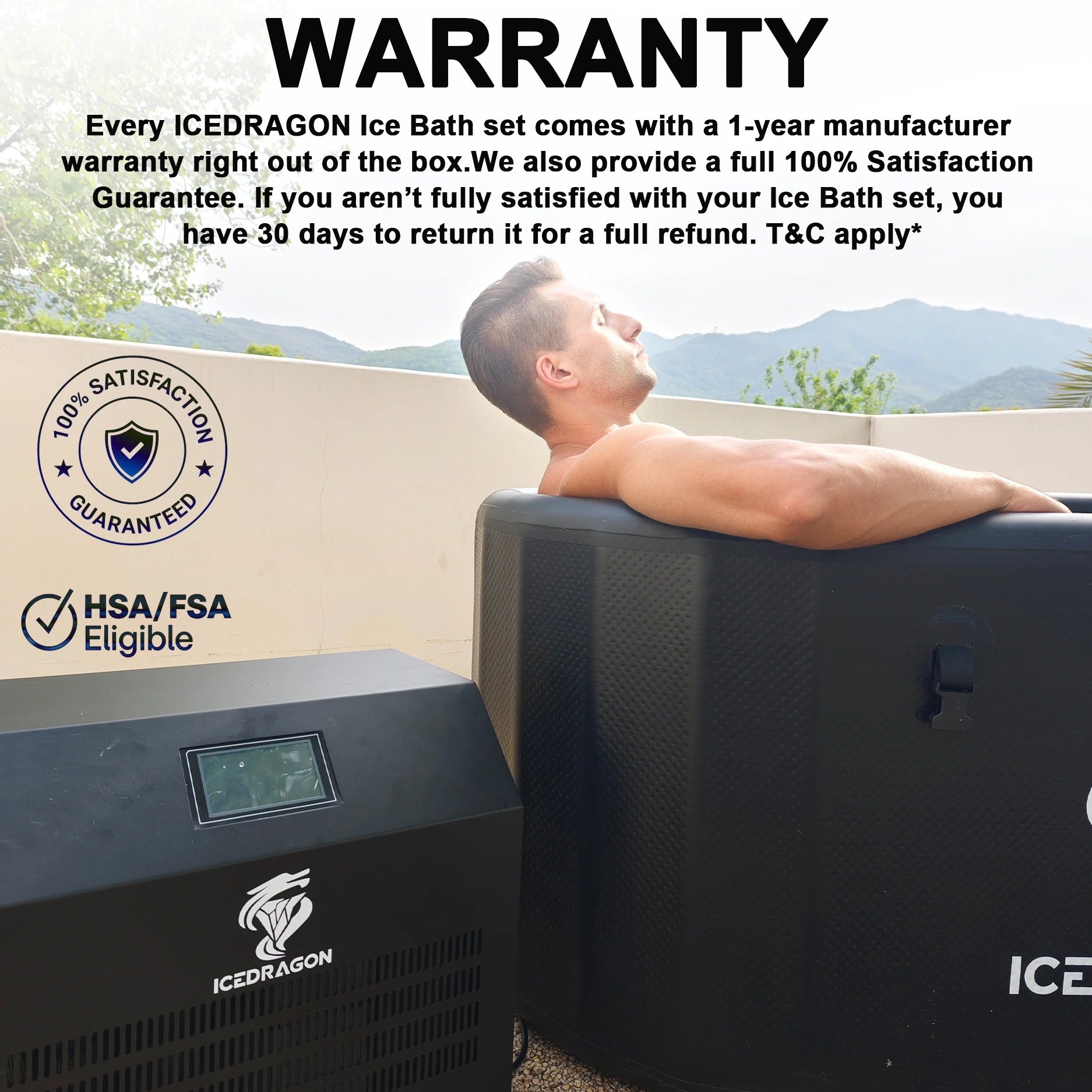 Icedragon Pro Max 1.5 HP Wi-Fi Ice Bath Water Chiller with Heater