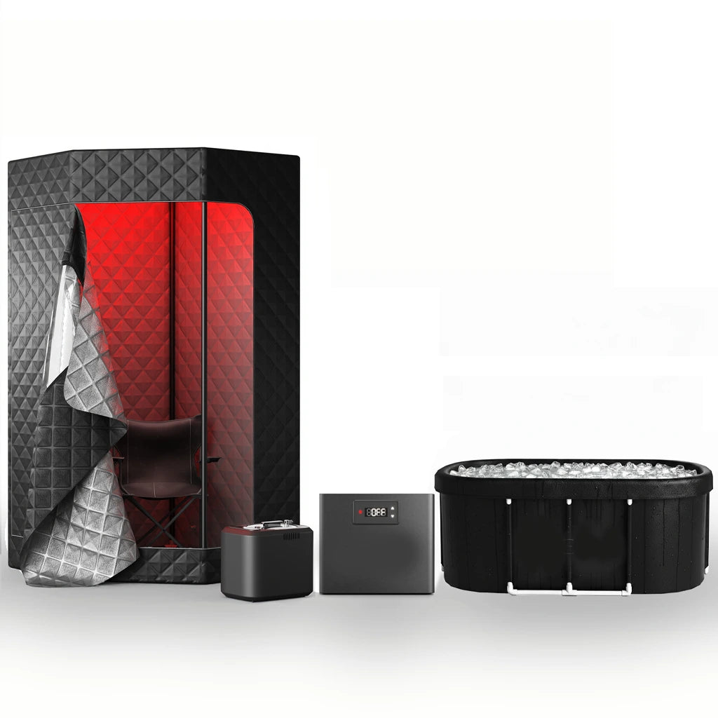 GlowSteam™  Red Light Portable Steam Sauna