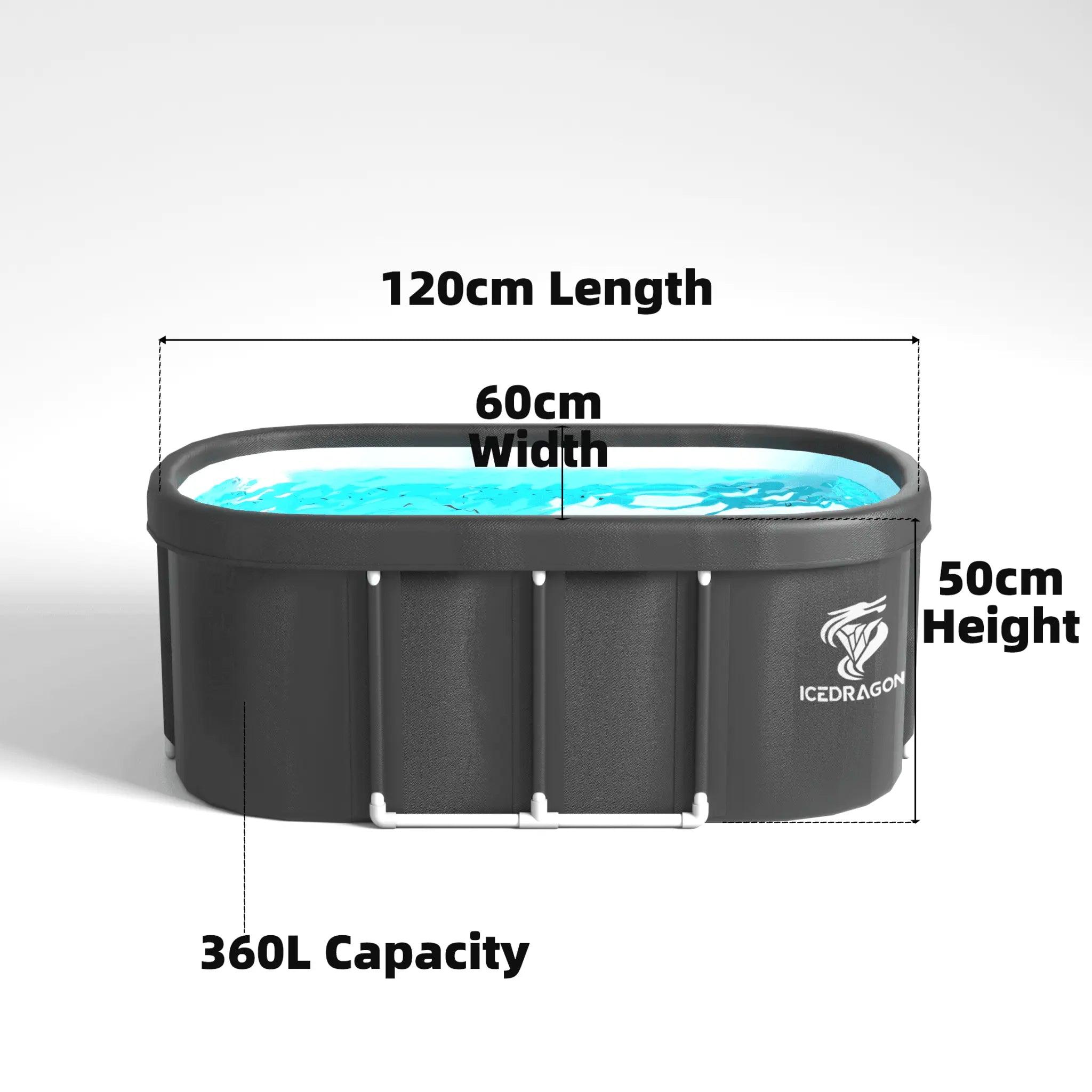 Icedragon Portable Cold Plunge Tub | Quick Assembly