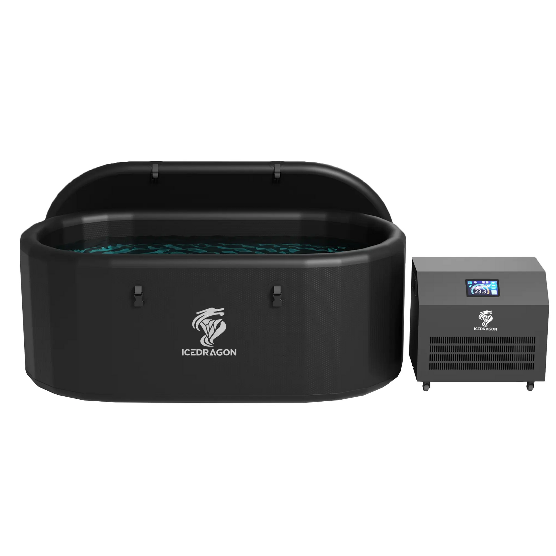 Icedragon Cold Plunge Tub Pro with 1.5HP Smart Water Chiller
