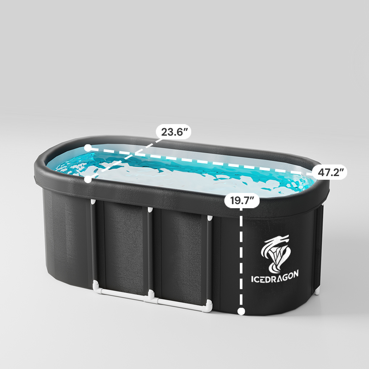 Icedragon Tub Ice Bath with 2/3HP Smart Water Chiller