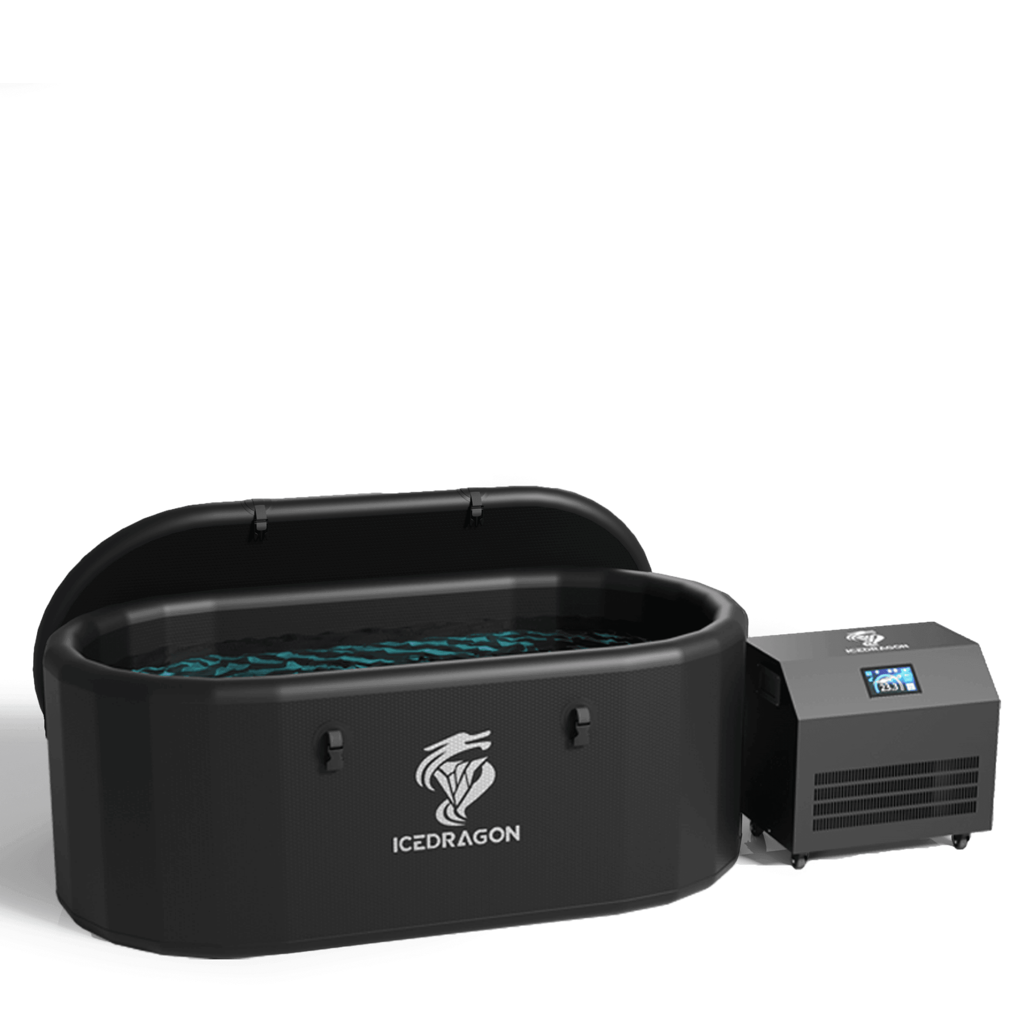 Icedragon Cold Plunge Tub Pro Max+1hp Chiller|Fast Cold - ICE DRAGON