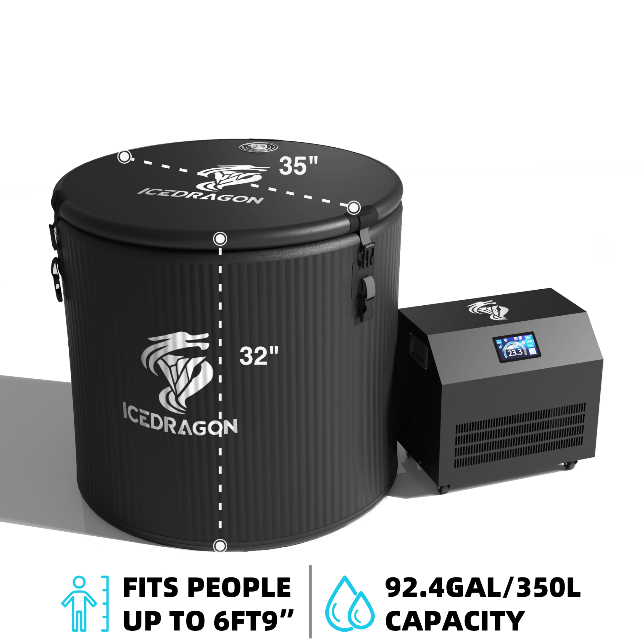 Icedragon Pod Pro+1hp Chiller - ICE DRAGON