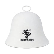 100% Wool Sauna Hat | Heat Resistant Sauna Cap for Men & Women